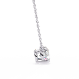 WOKE ™ VVS-F Lab Grown 1.00 Carat Princess cut Diamond pendant | (No chain)