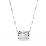 WOKE ™ VVS-F Lab Grown 1.00 Carat Princess cut Diamond pendant | (No chain)