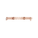 1.03 CT Pear and Oval Moissanite Bracelet in 9K Gold/925 Silver |WOKE