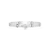 1.03 CT Pear and Oval Moissanite Bracelet in 9K Gold/925 Silver |WOKE
