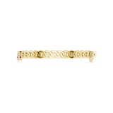 1.03 CT Pear and Oval Moissanite Bracelet in 9K Gold/925 Silver |WOKE