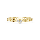 1.03 CT Pear and Oval Lab Grown Diamond Bracelet in 9K/14K Gold |WOKE