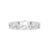 1.1 CT Round Lab Grown Diamond Bracelet in 9K/14K Gold |WOKE