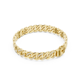 1.1 CT Round Lab Grown Diamond Bracelet in 9K/14K Gold |WOKE