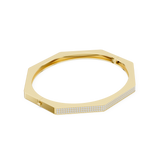 1.11 CT Round Cut Moissanite Bracelet in 9K Gold/925 Silver |WOKE