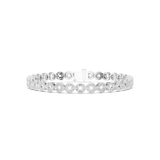 3.4 CT Marquise Cut Moissanite Bracelet in 9K Gold/925 Silver |WOKE