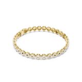 3.4 CT Marquise Cut Moissanite Bracelet in 9K Gold/925 Silver |WOKE