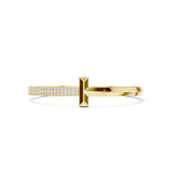 The TEEEEE Bracelet in 925 Silver/9K Gold |WOKE