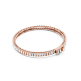 3.46 CT Baguette Cut Moissanite Bracelet in 925 Silver/9K Gold |WOKE