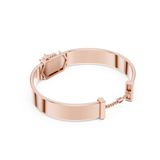 1.74 CT Round Cut Moissanite Tennis Bracelt in 9K Gold/925 Silver |WOKE