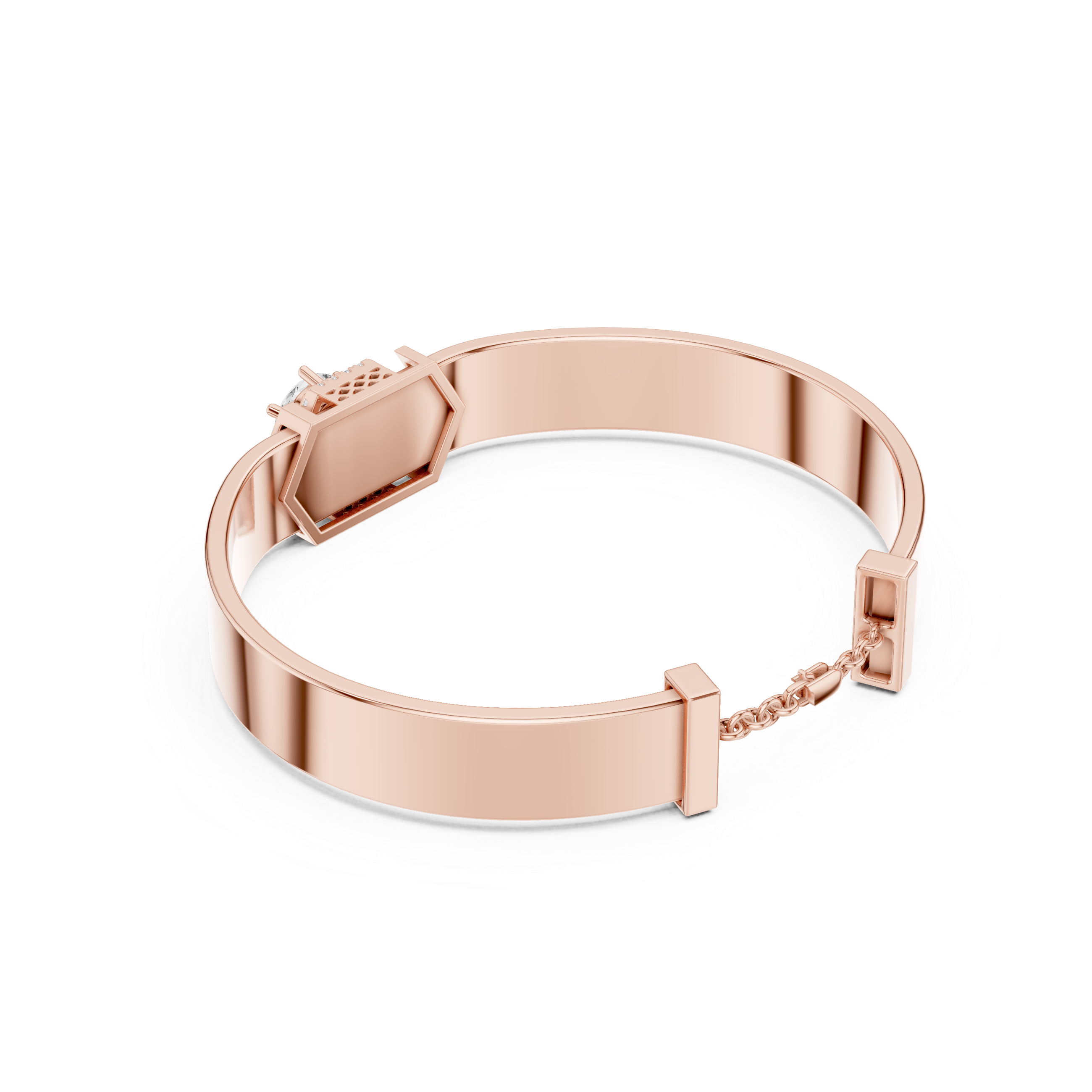 1.74 CT Round Lab Grown Diamond Bracelet in 9K/14K Gold |WOKE