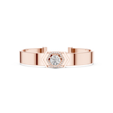 1.74 CT Round Cut Moissanite Tennis Bracelt in 9K Gold/925 Silver |WOKE