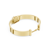 1.74 CT Round Cut Moissanite Tennis Bracelt in 9K Gold/925 Silver |WOKE