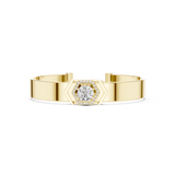 1.74 CT Round Cut Moissanite Tennis Bracelt in 9K Gold/925 Silver |WOKE