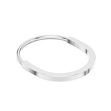 0.55 CT Round Cut Moissanite Bracelet in 925 Silver/8K Gold |WOKE
