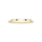 0.55 CT Round Cut Moissanite Bracelet in 925 Silver/8K Gold |WOKE