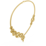 18.602 CT Round Moissanite Necklace in 9K Gold/925 Silver |WOKE