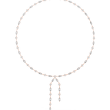 10.43 CT Round and Marquise Moissanite Necklace in 9K Gold/925 Silver |WOKE