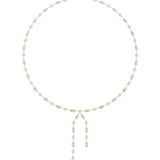 10.43 CT Round and Marquise Moissanite Necklace in 9K Gold/925 Silver |WOKE