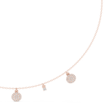 0.463 CT Round Lab Grown Diamond Necklace in 9K/14K Gold |WOKE