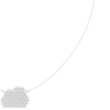 1.64 CT Round Moissanite Necklace in 9K Gold/925 Silver |WOKE