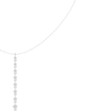 0.63 Round Moissanite Necklace in 9K Gold/925 Silver |WOKE