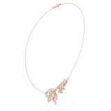 3.011 TCW Round Baguette and Marquise Moissanite Necklace |WOKE