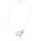 3.011 TCW Round Baguette and Marquise Moissanite Necklace |WOKE