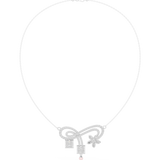 3.011 TCW Round Baguette and Marquise Moissanite Necklace |WOKE