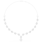 1.465 CT Round Moissanite Necklace in 9K Gold/925 Silver |WOKE