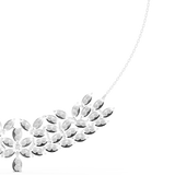 4.24 Round Moissanite Necklace in 9K Gold/925 Silver |WOKE