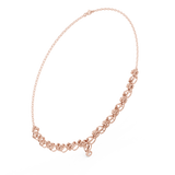 1.746 CT Round Moissanite Necklace in 9K Gold/925 Silver |WOKE