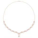 1.746 CT Round Moissanite Necklace in 9K Gold/925 Silver |WOKE