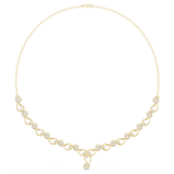 1.746 CT Round Moissanite Necklace in 9K Gold/925 Silver |WOKE