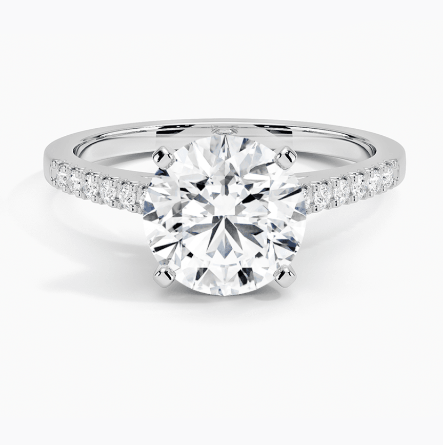 GRA certified moissanite