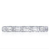 Baugutte Full moissanite band | In 925 sterling silver/14k gold and GRA certified moissanites