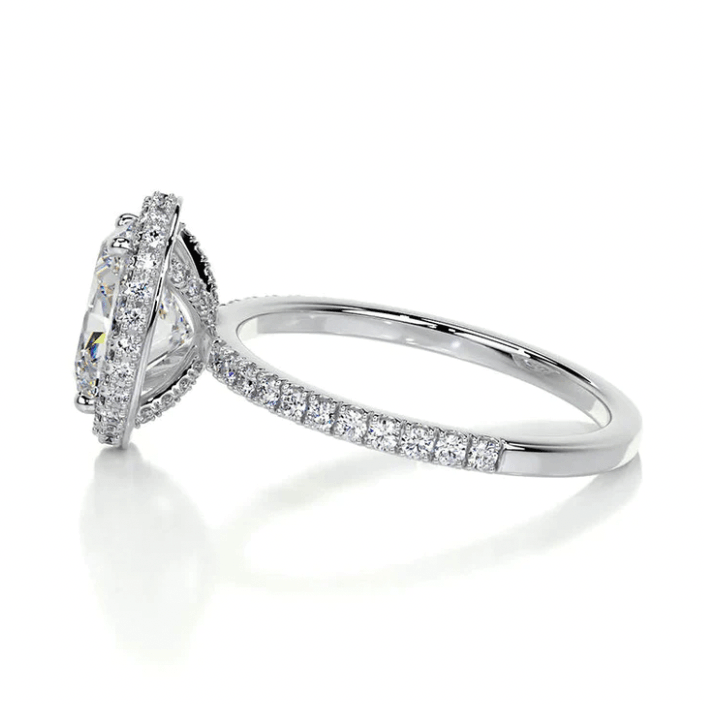 GRA certified moissanites