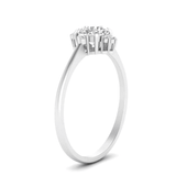 1 carat diamond round cut star set ring| IGI Lab grown diamond ring in 14k gold| IGI Lab grown diamond