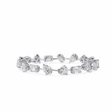 17.23 Carat Mix shape IGI-certified Lab grown diamonds Tennis bracelet | In 14K GOLD/925 sterling silver and IGI certified LGD