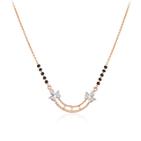 0.34 Cts "HER LOOK" LGD Mangalsutra | In 14k/925 silver| IGI/SGL certified Lab grown diamonds