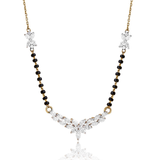 2.84 Cts marquise diva LGD Mangalsutra | In 14k/925 silver| IGI/SGL certified Lab grown diamonds