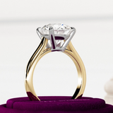4 CT Round "MARVEL" Moissanite RING