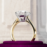 4 CT Round "MARVEL" Moissanite RING