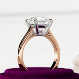 4 CT Round "MARVEL" Moissanite RING