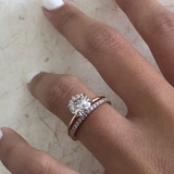 4 CT Round "MARVEL" Moissanite RING