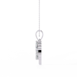 LOVE TREE .25 Carat round cut Lab grown Diamonds in 925 silver necklace| by WOKE