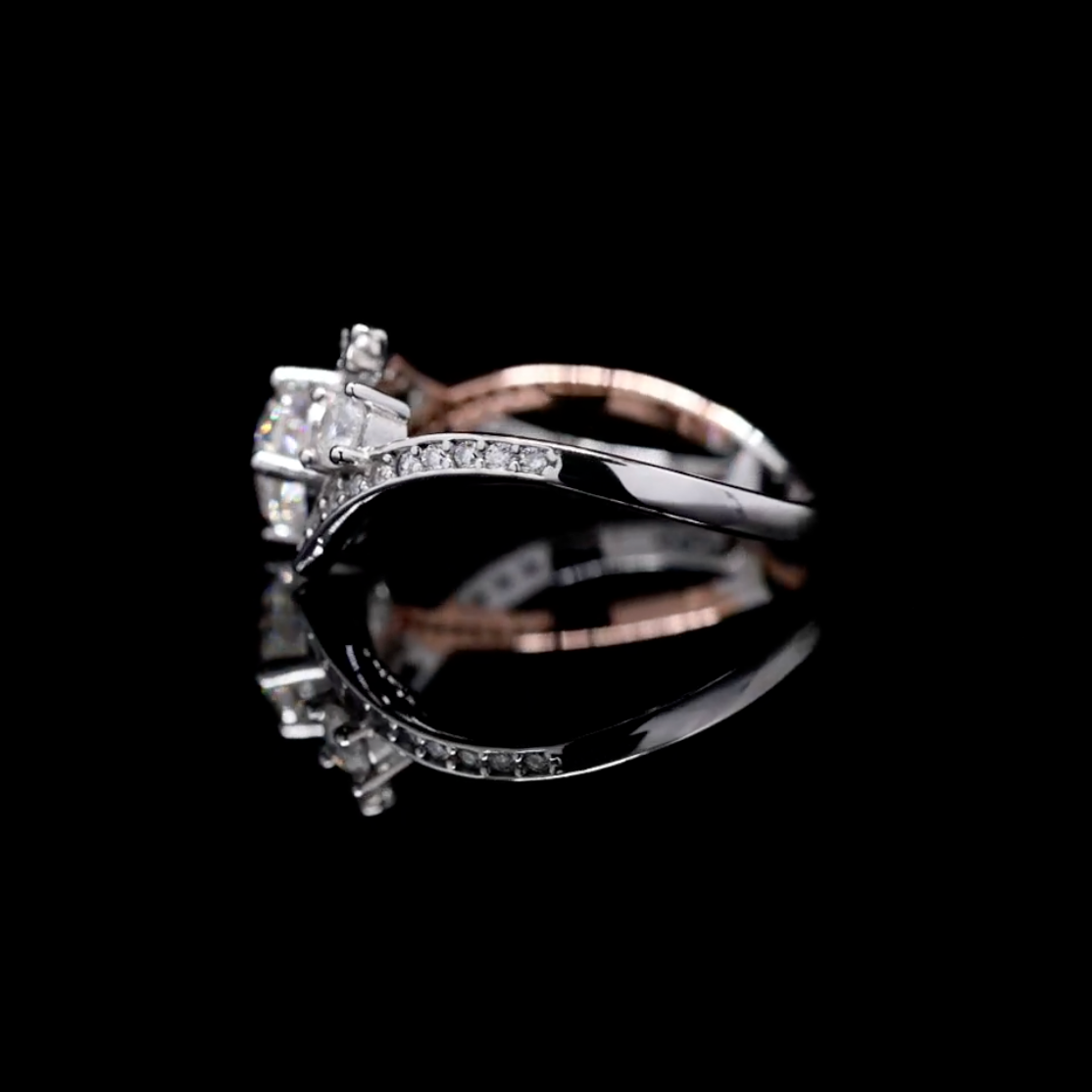 2.8 Carats Oval cut ring | Moissanite rings