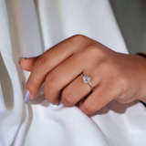 PORTUGESE cut round crown  ring | 925/14K GOLD