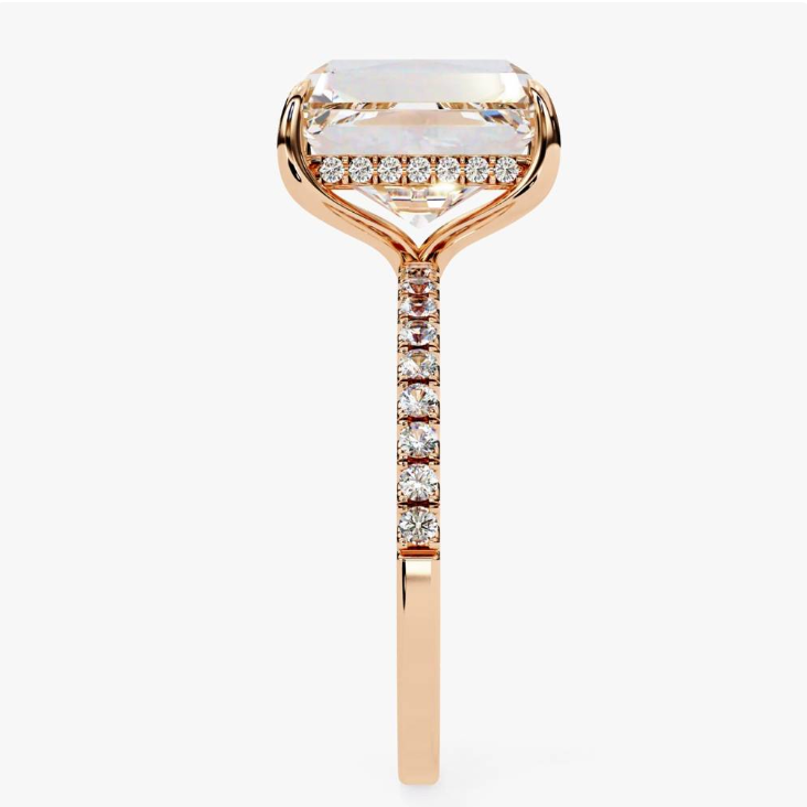 1.20 Carat VVS-EF Lab grown diamond ring in 14K Gold