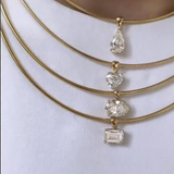 East West 3 Carats oval collar! WOKE exclsuive.